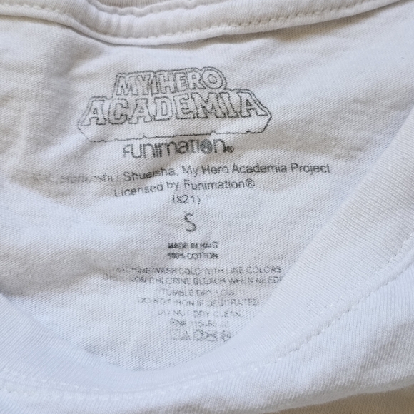 Funimation My Hero Academia Anime tshirt tee shirt size S small - Picture 2 of 6
